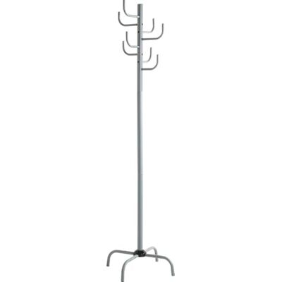 HAKU Grijze kapstok staande metalen kapstok afmetingen: H 180 x Ø 37 cm, stijl: modern HAKU Grijze kapstok staande metalen kapstok afmetingen: H 180 x Ø 37 cm, stijl: modern
