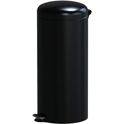 KITCHEN MOVE Poubelle à pédale 30L URBAN Noir KITCHEN MOVE Poubelle à pédale 30L URBAN Noir