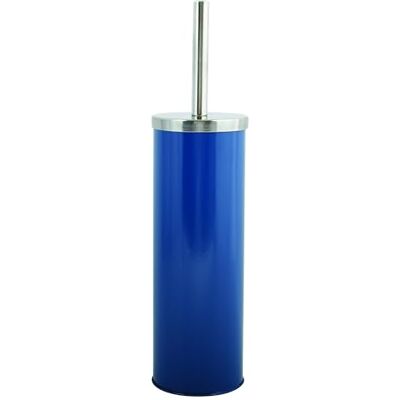 MSV Toiletborstel met houder van roestvrij staal en staal, blauw MSV Toiletborstel met houder van roestvrij staal en staal, blauw