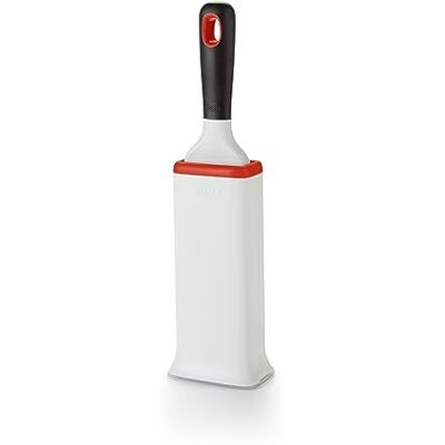 OXO Good Grips pluisborstel voor kleding FurLifter zelfreinigende borstel 24 cm wit oranje OXO Good Grips pluisborstel voor kleding FurLifter zelfreinigende borstel 24 cm wit oranje