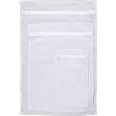WENKO Wasnet voor 5 kg – bescherming van de gevoelige was, zeer warm wasbestendig, textielweefsel, polyester, 60 x 90 cm, wit WENKO Wasnet voor 5 kg – bescherming van de gevoelige was, zeer warm wasbestendig, textielweefsel, polyester, 60 x 90 cm, wit