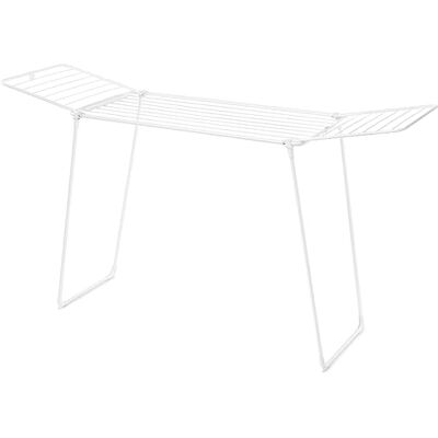 Brabantia HangOn Too Droogrek, 22 m (wit) – wasdroger met grote capaciteit voor een volledige lading van de machine – opvouwbaar droogrek zonder wasknijpers Brabantia HangOn Too Droogrek, 22 m (wit) – wasdroger met grote capaciteit voor een volledige lading van de machine – opvouwbaar droogrek zonder wasknijpers