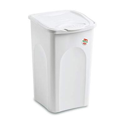 Stefanplast Primavera Line Wasmand, intens turquoise, 25 l, kunststof, wit, 25 liter Stefanplast Primavera Line Wasmand, intens turquoise, 25 l, kunststof, wit, 25 liter