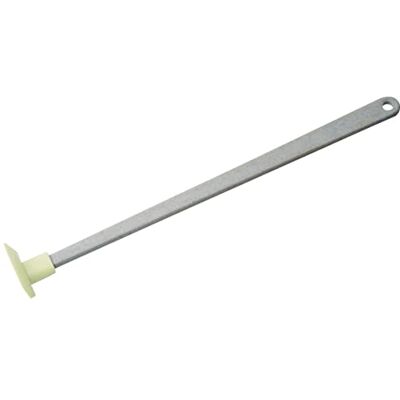 Fackelmann 33012 Potbodemschraper, schraper met lange steel, schraper, siliconen, kunststof, grijs, lichtgroen, 23 x 1,4 x 2,3 cm Fackelmann 33012 Potbodemschraper, schraper met lange steel, schraper, siliconen, kunststof, grijs, lichtgroen, 23 x 1,4 x 2,3 cm