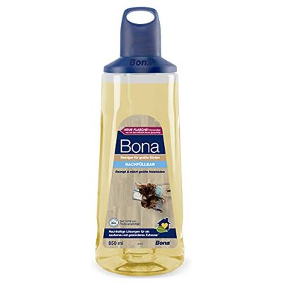 Bona Geoliede houten vloerreiniger, parketverzorgingsfles, 850 ml, cartridge voor premium sproeier, parketreiniger, geoliede vloeren, reiniging van geoliede houten vloeren Bona Geoliede houten vloerreiniger, parketverzorgingsfles, 850 ml, cartridge voor premium sproeier, parketreiniger, geoliede vloeren, reiniging van geoliede houten vloeren
