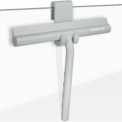 Minismus Raamwisser met ophanghaak trekker douche douchewisser raamtrekker douchetrekker anti slip douchewisser (Grijs) Minismus Raamwisser met ophanghaak trekker douche douchewisser raamtrekker douchetrekker anti slip douchewisser (Grijs)