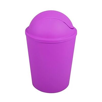 MSV AKO Afvalemmer 5,5 liter met klapdeksel, paars, 5,5 l MSV AKO Afvalemmer 5,5 liter met klapdeksel, paars, 5,5 l