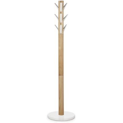 Umbra Flapper kapstok met 9 haken, Rubberwood, Wit/naturel Umbra Flapper kapstok met 9 haken, Rubberwood, Wit/naturel