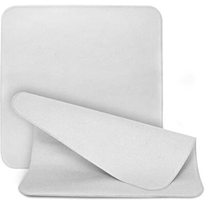 Disnace Set van 2 microvezel-reinigingsdoeken, compatibel met Apple Display, polijstdoek, zachte en effectieve schermreiniging voor tablets, computers, telefoon en tv, 16 x 16 cm Disnace Set van 2 microvezel-reinigingsdoeken, compatibel met Apple Display, polijstdoek, zachte en effectieve schermreiniging voor tablets, computers, telefoon en tv, 16 x 16 cm