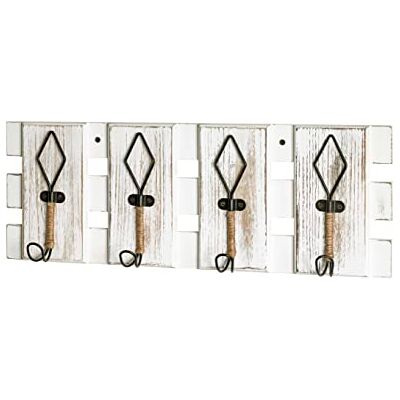 HAKU Möbel wandhaak vintage, MDF, metaal Afmeting: L 55 cm x H 20 cm x D 7 cm, Stijl: Industrieel HAKU Möbel wandhaak vintage, MDF, metaal Afmeting: L 55 cm x H 20 cm x D 7 cm, Stijl: Industrieel