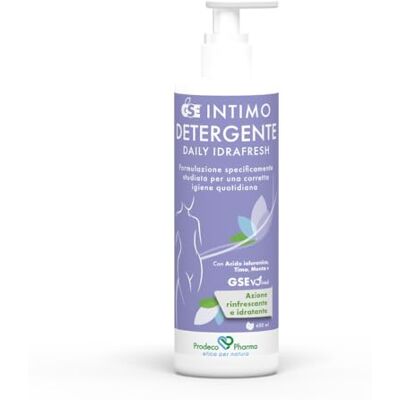 PRODECO PHARMA GSE Intimo Daily Idrafresh Igiene Intima Quotidiana Wasmiddel, 400 ml PRODECO PHARMA GSE Intimo Daily Idrafresh Igiene Intima Quotidiana Wasmiddel, 400 ml
