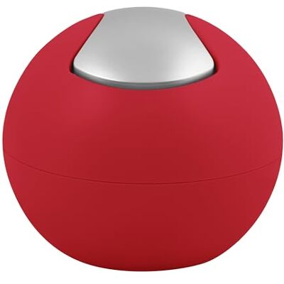 Spirella Tafelvuilnisemmer Bowl rood mat 1 liter Spirella Tafelvuilnisemmer Bowl rood mat 1 liter