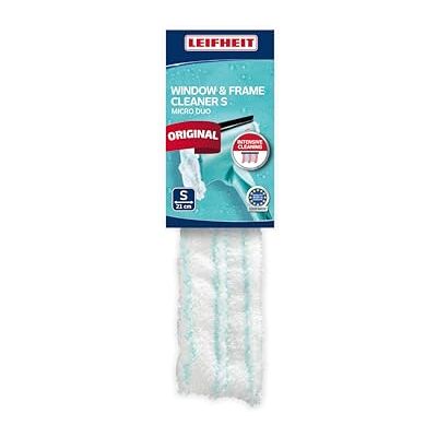 Leifheit Vervanghoes voor 3-in-1 S raamwisser, Micro Duo microvezel, raamwisserovertrek, extreem absorberende en krachtige reinigingsspons, reinigingsdoek voor ramen en raamkozijnen Leifheit Vervanghoes voor 3-in-1 S raamwisser, Micro Duo microvezel, raamwisserovertrek, extreem absorberende en krachtige reinigingsspons, reinigingsdoek voor ramen en raamkozijnen