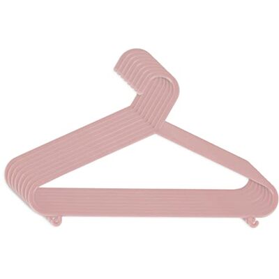 BIECO Kleerhangers kinderen 8 stuks oudroze Lengte ca. 30 cm Baby kleerhanger Plastic kleerhanger kinderen baby Baby organizer voor kledingkast kleerhanger baby babykleding hangers BIECO Kleerhangers kinderen 8 stuks oudroze Lengte ca. 30 cm Baby kleerhanger Plastic kleerhanger kinderen baby Baby organizer voor kledingkast kleerhanger baby babykleding hangers
