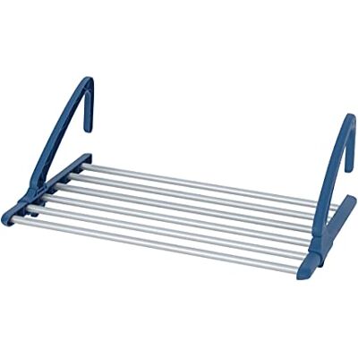 WENKO Droogrek voor balkon en radiator, telescopisch, 57-106 x 21 x 37,5 cm WENKO Droogrek voor balkon en radiator, telescopisch, 57-106 x 21 x 37,5 cm