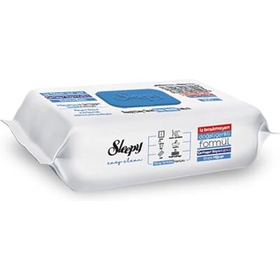 SLEEPY Easy Clean Schoonmaakdoekjes 6 x 100 stuks Bleekmiddel Voordeelverpakking SLEEPY Easy Clean Schoonmaakdoekjes 6 x 100 stuks Bleekmiddel Voordeelverpakking