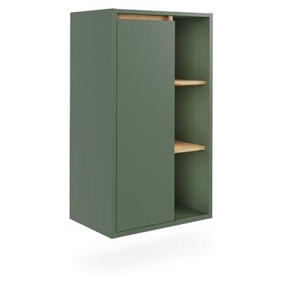Vicco Midischrank kast "Viola", groen/ambachtslieden, 50 x 86 cm met open planken, geschikt voor wandmontage en compatibel met de serie Viola Vicco Midischrank kast "Viola", groen/ambachtslieden, 50 x 86 cm met open planken, geschikt voor wandmontage en compatibel met de serie Viola