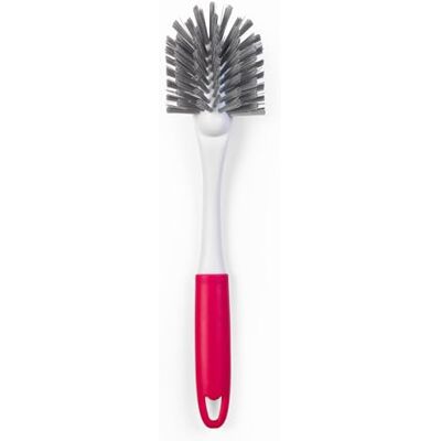 Kleeneze KL082473UFEU7 Antibak Dish Scrubbing Brush – Washing Up Brush met Scraper, Cleaning Brush voor potten, pannen, schalen en flessen, behandeld met zilverfosfaat, verwijdert voedsel en vlekken Kleeneze KL082473UFEU7 Antibak Dish Scrubbing Brush – Washing Up Brush met Scraper, Cleaning Brush voor potten, pannen, schalen en flessen, behandeld met zilverfosfaat, verwijdert voedsel en vlekken