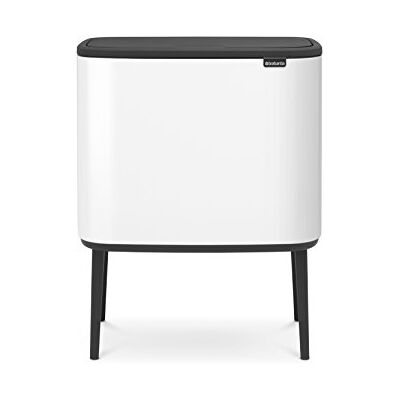 Brabantia 313547 vuilnisemmer, roestvrij staal, wit, 31,5 x 54 x 68 cm Brabantia 313547 vuilnisemmer, roestvrij staal, wit, 31,5 x 54 x 68 cm