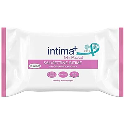 Intima+ INTIMA + intimas doekjes 15 stuks Intima+ INTIMA + intimas doekjes 15 stuks
