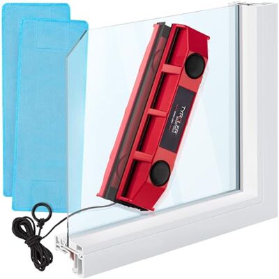Tyroler Bright Tools de Glider S-1 Magnetische raamreiniger voor enkele beglazing Past op 2-8 mm raamdikte. Glasreiniger Tyroler Bright Tools de Glider S-1 Magnetische raamreiniger voor enkele beglazing Past op 2-8 mm raamdikte. Glasreiniger