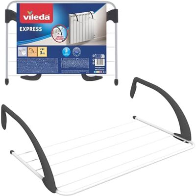 Vileda Express radiatordroger, 3 m drooglijnlengte, snel drogen Vileda Express radiatordroger, 3 m drooglijnlengte, snel drogen