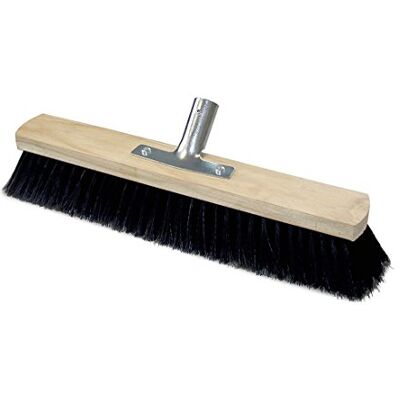 Format Nölle 236803 bezem (bezem/bezem) met metalen houder, kwaliteitsmix, 80 cm Format Nölle 236803 bezem (bezem/bezem) met metalen houder, kwaliteitsmix, 80 cm