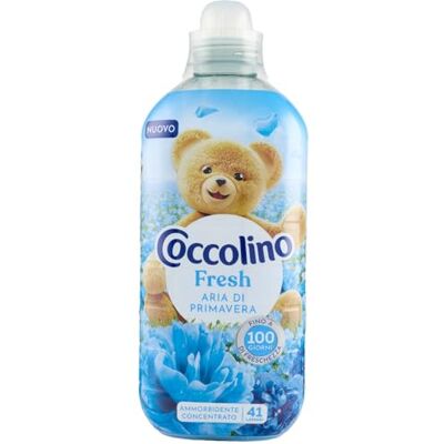 Coccolino Wasverzachter luchtconcentraat lente wasmachine met technologie Stay Fresh fruitige noten roze en sandelhout, formaat tot 42 wasbeurten, 980 ml Coccolino Wasverzachter luchtconcentraat lente wasmachine met technologie Stay Fresh fruitige noten roze en sandelhout, formaat tot 42 wasbeurten, 980 ml