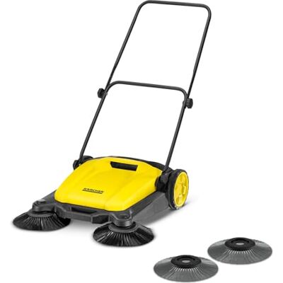 Kärcher S 3 Twin 2-in-1 veegmachine, werkbreedte 650 mm, oppervlakte tot 1800 m²/uur, afvalbak 16 liter, gewicht 9,7 kg, 2 x droogborstels, 2 x natte vuilborstels Kärcher S 3 Twin 2-in-1 veegmachine, werkbreedte 650 mm, oppervlakte tot 1800 m²/uur, afvalbak 16 liter, gewicht 9,7 kg, 2 x droogborstels, 2 x natte vuilborstels