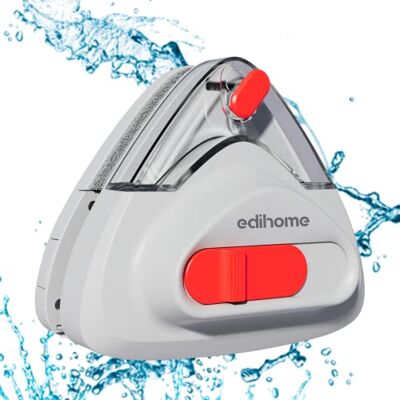 edihome , Reinigt magnetische ramen, verstelbaar, tussen 5 en 25 mm, voor dubbele beglazing, professioneel, dubbelzijdige reiniger, verstelbaar voor alle soorten ramen edihome , Reinigt magnetische ramen, verstelbaar, tussen 5 en 25 mm, voor dubbele beglazing, professioneel, dubbelzijdige reiniger, verstelbaar voor alle soorten ramen