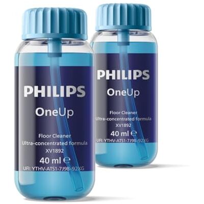 Philips OneUp Vloerreiniger: optimaliseert de elektrische dweil, eenvoudige en nauwkeurige dosering, ultra-geconcentreerd voor maximaal 40 toepassingen, vervangt 3 flessen wasmiddel (XV1892/02) Philips OneUp Vloerreiniger: optimaliseert de elektrische dweil, eenvoudige en nauwkeurige dosering, ultra-geconcentreerd voor maximaal 40 toepassingen, vervangt 3 flessen wasmiddel (XV1892/02)