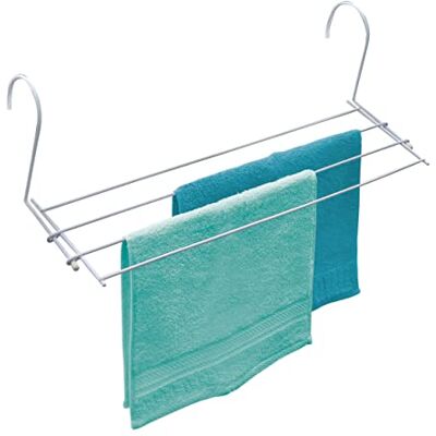 WENKO Radiatordroger wit, gepoedercoat metaal, 58 x 15 x 16 cm, wit WENKO Radiatordroger wit, gepoedercoat metaal, 58 x 15 x 16 cm, wit