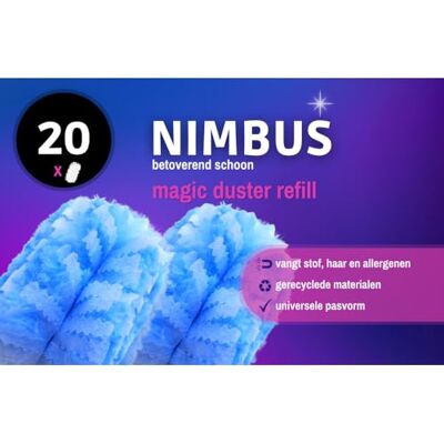 NIMBUS Magic Duster Navulling 20 stuks NIMBUS Magic Duster Navulling 20 stuks