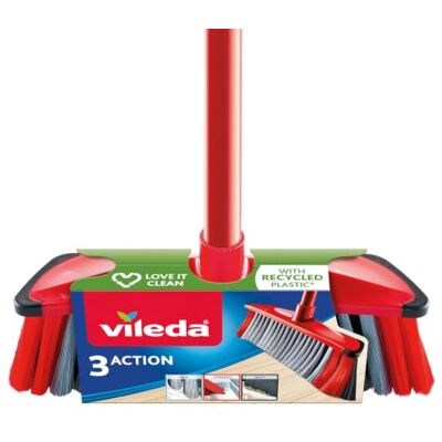 Vileda FORNOR 18403 veegborstel 3 acties 30 x 6 Vileda FORNOR 18403 veegborstel 3 acties 30 x 6