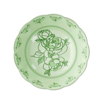 Guzzini 30 cm Josephine melamine container 'Table Decor' (poedergroen) Guzzini 30 cm Josephine melamine container 'Table Decor' (poedergroen)