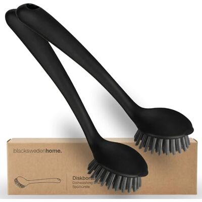 Black Sweden Home Set van 2 afwasborstels (zwart) Black Sweden Home Set van 2 afwasborstels (zwart)