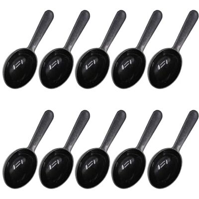 CHSZSH Set van 10 maatlepels van 7 g, koffielepel, wasmiddel, maatlepel voor eiwitpoeder, maatlepel voor wasmiddel, maatlepel voor reinigingsmiddel, maatlepel CHSZSH Set van 10 maatlepels van 7 g, koffielepel, wasmiddel, maatlepel voor eiwitpoeder, maatlepel voor wasmiddel, maatlepel voor reinigingsmiddel, maatlepel