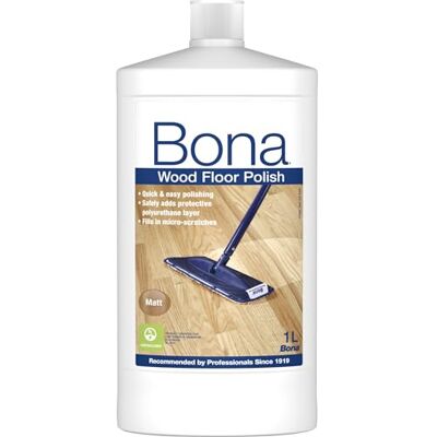 Bona Mat voor parket 1L Parket Renovator Matte formule Extra beschermlaag Bona Mat voor parket 1L Parket Renovator Matte formule Extra beschermlaag
