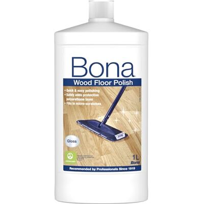 Bona Glanzende lak voor parket 1L Parket Renovator Hoogglanzende formule Extra beschermlaag Bona Glanzende lak voor parket 1L Parket Renovator Hoogglanzende formule Extra beschermlaag
