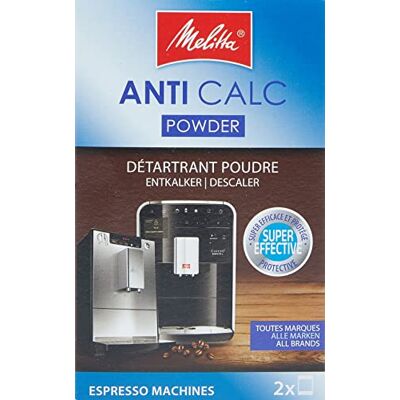 Melitta Mélitta Ontkalker van poeder, voor automatische koffiemachines, capsules en pads, 2 x 40 g Melitta Mélitta Ontkalker van poeder, voor automatische koffiemachines, capsules en pads, 2 x 40 g