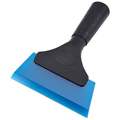Ehdis Kleine rubberen rakel, raamtrekker, douchewisser voor auto, raam, douche, deur, glas, 12,7 cm, blauw Ehdis Kleine rubberen rakel, raamtrekker, douchewisser voor auto, raam, douche, deur, glas, 12,7 cm, blauw