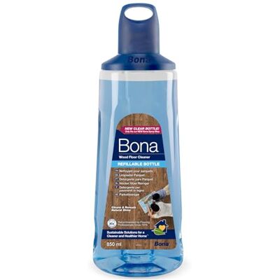 Bona Navulbare fles met houten vloerreiniger voor de spuitmop Bona Navulbare fles met houten vloerreiniger voor de spuitmop
