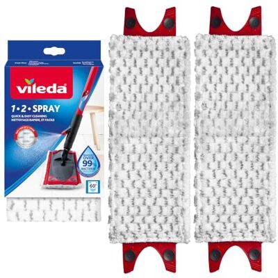Vileda Ultramax/1-2 Spray microvezel navulling 2 stuks Vileda Ultramax/1-2 Spray microvezel navulling 2 stuks