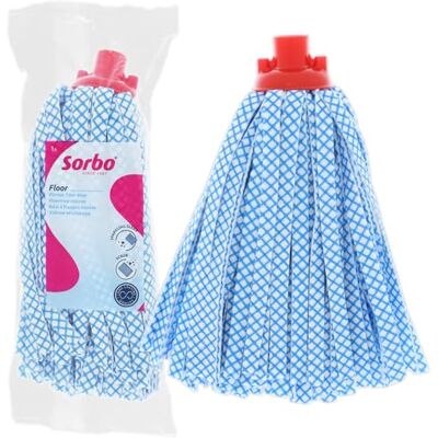 Sorbo Viscose mop – zonder sporen en pluisjes met schroefkop Sorbo Viscose mop – zonder sporen en pluisjes met schroefkop