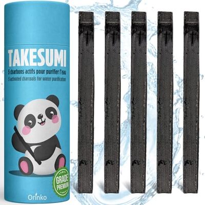 orinko Binchotan Bio x 5 – Takesumi bamboe actieve kool voor waterzuivering – milieuvriendelijke en duurzame filtratie – 5 stuks Takesumi staafjes orinko Binchotan Bio x 5 – Takesumi bamboe actieve kool voor waterzuivering – milieuvriendelijke en duurzame filtratie – 5 stuks Takesumi staafjes