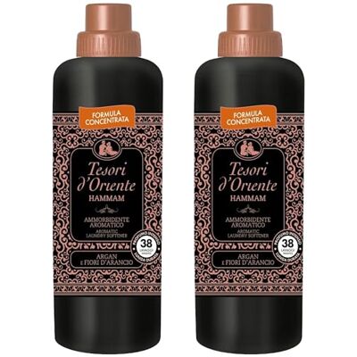 sarcia.eu Tesori d'Oriente Hammam wasverzachter concentraat, 750 ml, 2 stuks sarcia.eu Tesori d'Oriente Hammam wasverzachter concentraat, 750 ml, 2 stuks