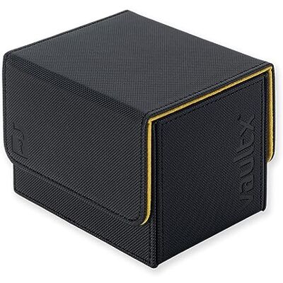 Vault X Exo-Tec modulaire zijopening voor meer dan 100 TCC-kaarten, afneembaar magnetisch deksel, compatibel met Commander en Standard-kaarten (zwart/geel) Vault X Exo-Tec modulaire zijopening voor meer dan 100 TCC-kaarten, afneembaar magnetisch deksel, compatibel met Commander en Standard-kaarten (zwart/geel)