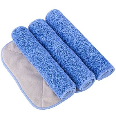 MR.SIGA Professionele reservedoeken, herbruikbaar, van microvezel, 3 stuks, afmetingen: 42 x 23 cm MR.SIGA Professionele reservedoeken, herbruikbaar, van microvezel, 3 stuks, afmetingen: 42 x 23 cm