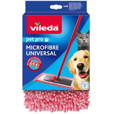 Vileda Navulverpakking chenille-stijl, microvezel, meerkleurig, 13 x 13 x 3 cm Vileda Navulverpakking chenille-stijl, microvezel, meerkleurig, 13 x 13 x 3 cm