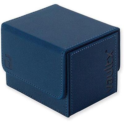 Vault X Exo-Tec modulaire zijopening voor meer dan 100 TCC-kaarten, afneembaar magnetisch deksel, compatibel met Commander en Standard kaarten (blauw) Vault X Exo-Tec modulaire zijopening voor meer dan 100 TCC-kaarten, afneembaar magnetisch deksel, compatibel met Commander en Standard kaarten (blauw)